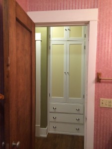 upstairs bathroom - the last house